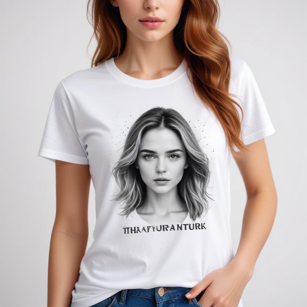 Kadın Baskılı Tişört