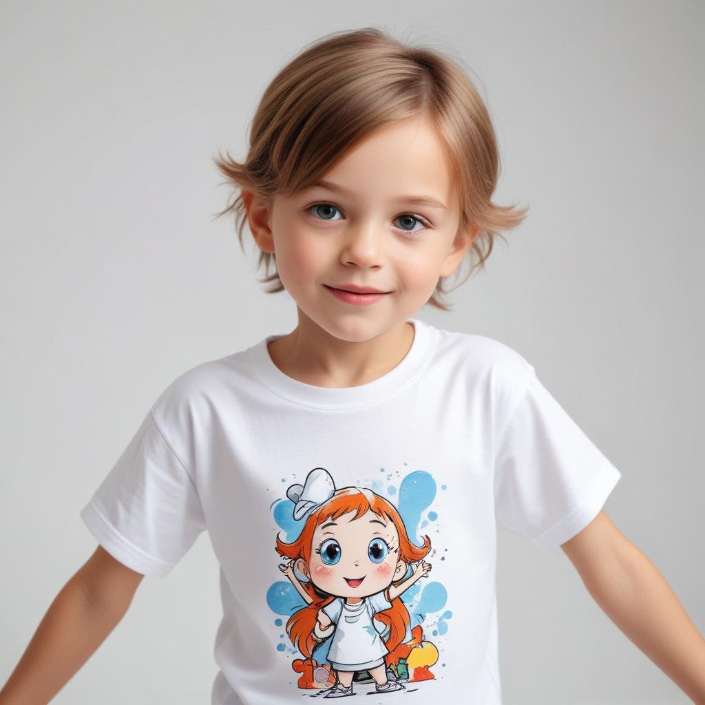 Çocuk Baskılı Tişört