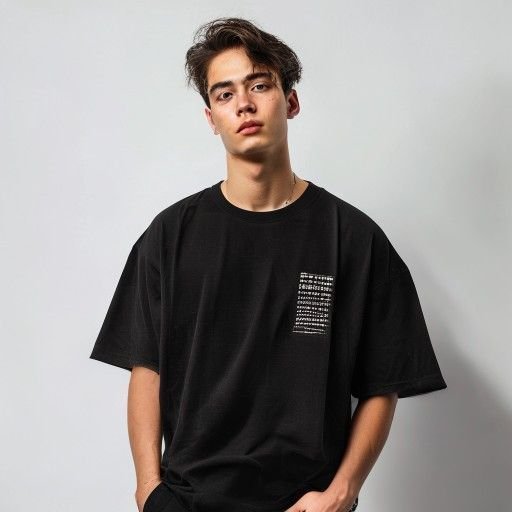 Oversize Baskılı Tişört