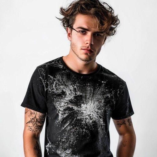 Vintage Rock Baskılı